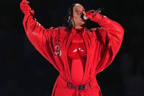 Rihanna Babybauch Enthüllung beim Super Bowl nicht geplant Schweizer