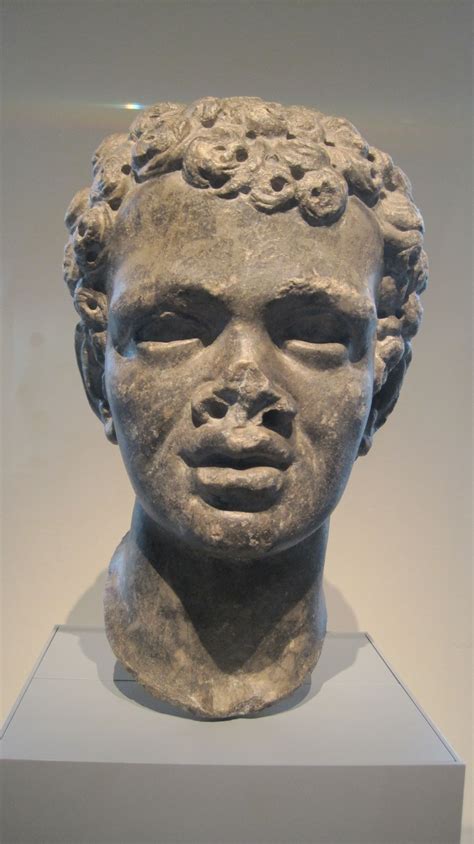 African Man Roman 1st2nd Century Ad Marble Of Gods And Glamour