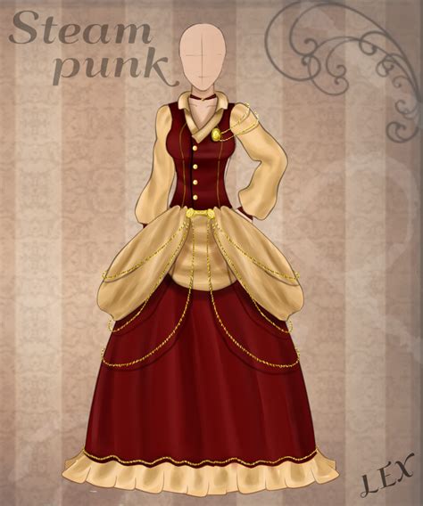 [closed] steampunk gown [adopt] by alexzandria44 on deviantart