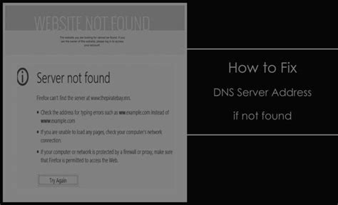 What To Do If Dns Server Address Could Not Be Found How To Fix It