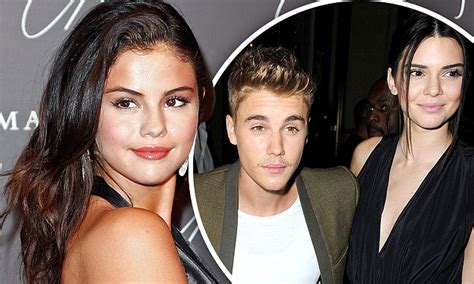 selena gomez broke up with justin bieber over kendall jenner daily mail online