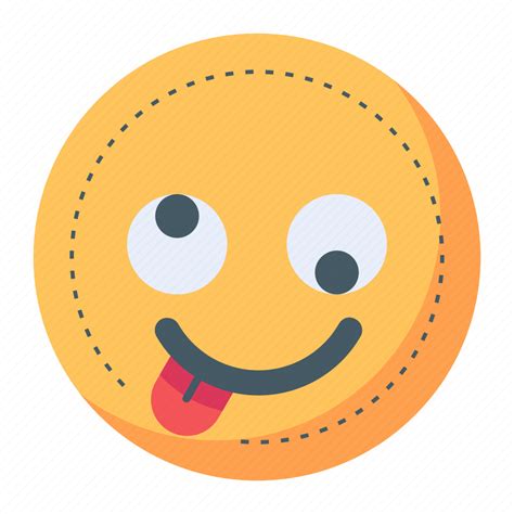 Crazy Emoji Emoticon Silly Icon Download On Iconfinder
