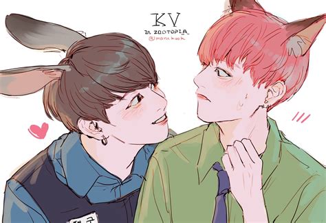 BTS FANART Vkook Fanart Bts Bts Desenho