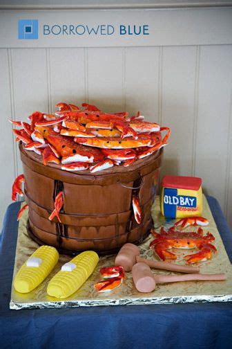 Boil ears of corn for 10 minutes, while you are heating the crabs. wow, that is a cake. | Crab feast, Cake decorating, Food