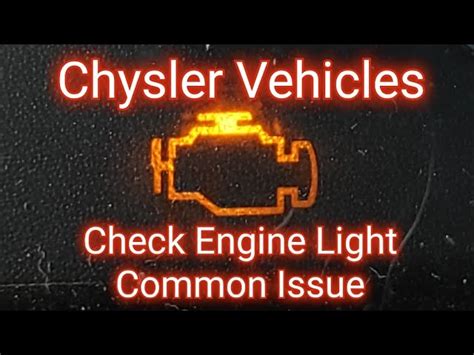 What Does The Engine Light Mean On A Chrysler 300