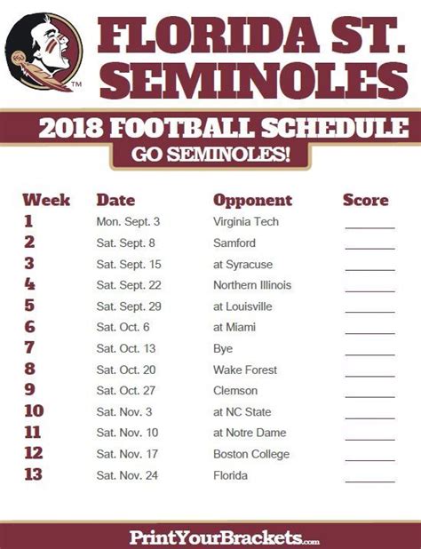 Fsu 2024 2024 School Schedule 2024 Nfl Playoff Schedule