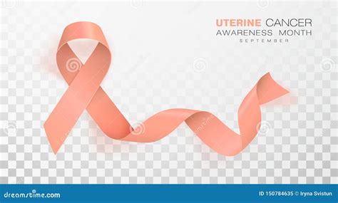 Uterine Cancer Illustration And Micrograph Royalty Free Cartoon