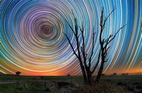 Stunning Long Exposure Shots Of Australian Star Trails Star Trails