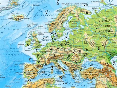 Nudimo vam detaljan europskim zemljama kartu s top 20 europskih i činjenice svim državama članicama europske unije. Nizina Francuska Mapa Europy