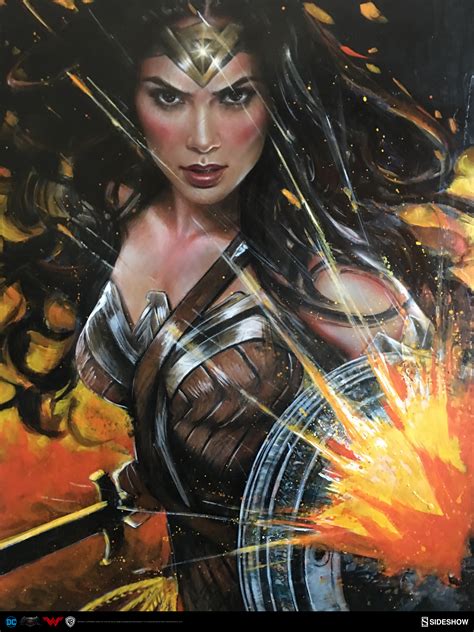 Wonder woman is a superhero whose exploits have been published by dc comics since 1941. A Real Life Wonder Woman Honors Diana of Themyscira in New Art Print | Sideshow Collectibles