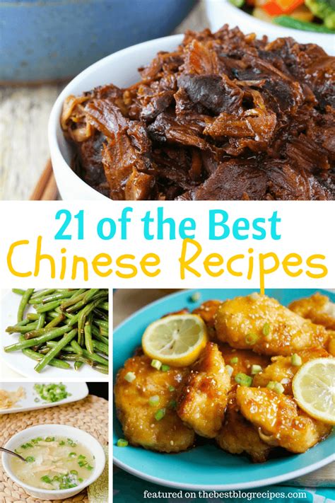 Best Chinese Dinner Recipes Best Chinese Food Easy Chinese Recipes