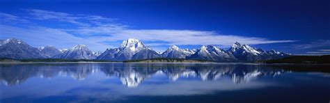 Landscape Mountain Lake Reflection Multiple Display Wallpapers Hd