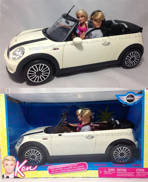Barbie Carro Mini Cooper Do Ken C Bonecos Original Mattel R 449