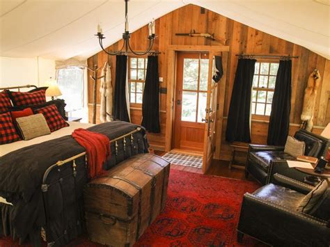 Luxe Glamping In Montana Romantic Cabin Glamping Hot Sex Picture