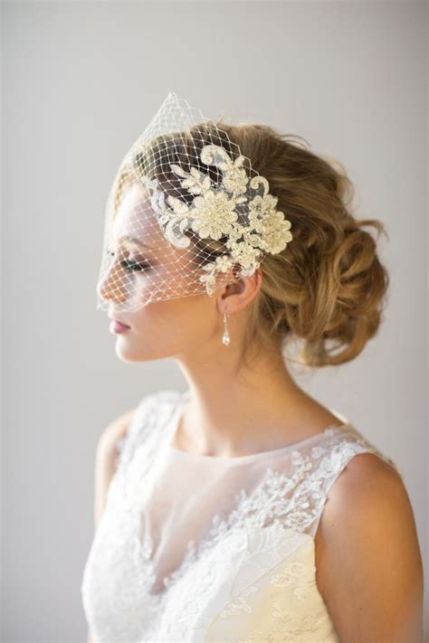 10 Glamorous Birdcage Veils For Your Big Day Intimate Weddings