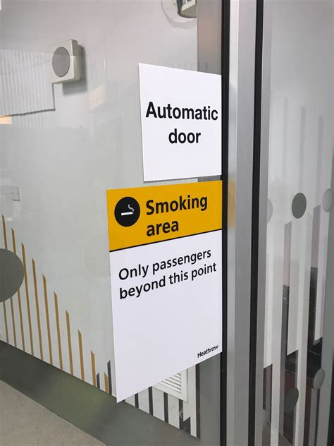 Where To Smoke Inside London Heathrow Airport Live And Lets Fly