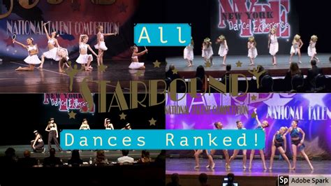 All Dances At Starbound Competitions Ranked Dance Moms Youtube