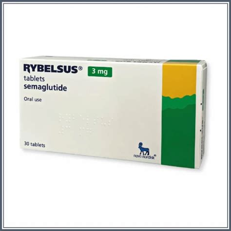 3mg Rybelsus Semaglutide Tablets At Rs 2980stripe Anti Diabetic