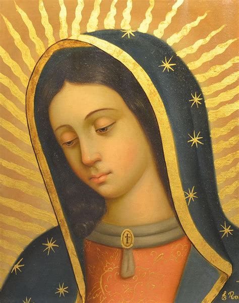 Our Lady Of Guadalupe Painting By Jose Antonio Robles