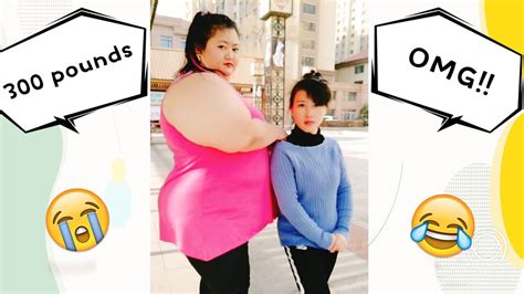 300 Pounds Bbw Chubby Belly Fat Girl Vs Skinny Girlfriend Tik Tok Funny Videos 2019 Plus Size