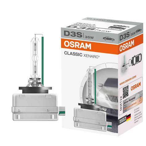 Osram Xenarc® Classic D1s D2s D3s Xenon Brenner Scheinwerfer Lampe