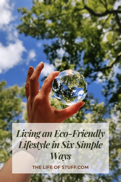 Living An Eco Friendly Lifestyle In 6 Simple Ways