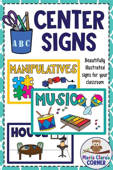 Find & download free graphic resources for children room. Classroom Center Signs | Classroom center signs, Preschool ...