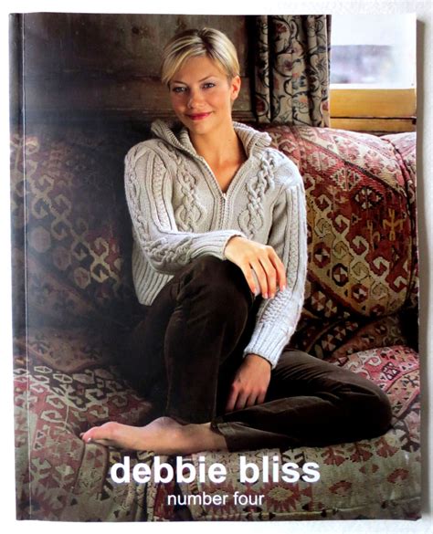 Sale Knit Pattern Book Debbie Bliss Number Four Debbie Etsy Debbie