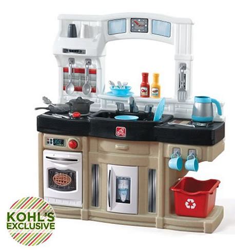 A kids' kitchen playset can teach children how to cook, clean, role play, and use their imaginations in new ways. Kohl's Black Friday Toy Deals | Step2 Modern Kitchen ...