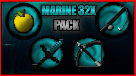 Minecraft Pvp Texture Pack L Marine 32x 1718 Youtube