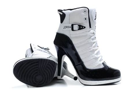 Nike Air Jordan Xi 11 Womens High Heels Shoes With Blackwhite