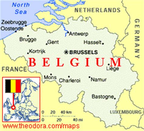 Map location, cities, capital, total area, full size map. Belgium