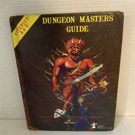 Dungeon Masters Guide Revised Ed Tsr Dec Advanced Dungeons And