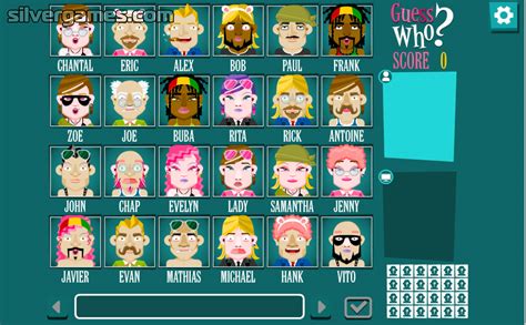 It's fun and the word can be guess by typing it in the chat window on the right corner. Guess Who? - Play Free Guess Who Games Online
