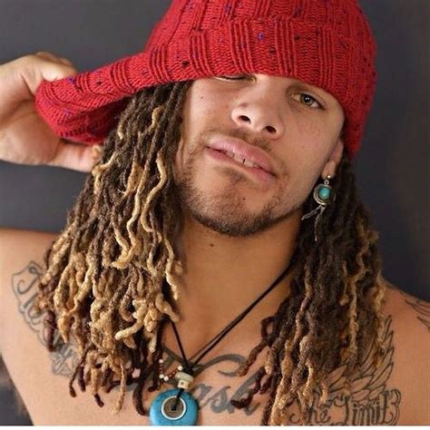 Dread styles for men can be fanciful and complex, like these braided dreads that add an exclusive texture when they are tired of wearing their dreads men start to create different cool dread styles. Dip dyed locs | Natural hair styles, Dreadlock styles ...