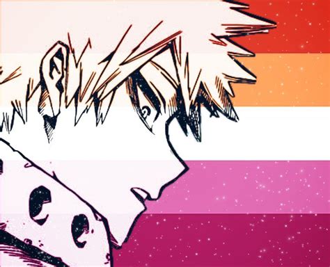 Pride Pridemonth Lesbian Myheroacademia Anime Bakugo Lesbian