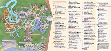 Disney World Magic Kingdom Map Map Of The World