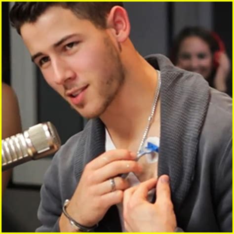 Nick Jonas Shaved His Chest On Ryan Seacrests Radio Show Watch Now