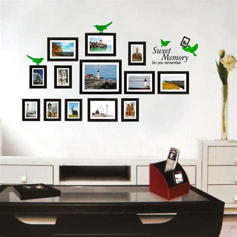 Photo Frame Wall Stickers Wall Art Ideas