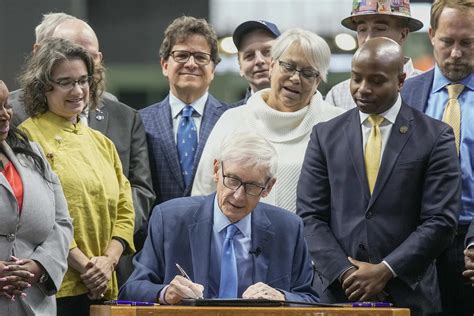 Governor Evers Signs Bipartisan Bill To Fund Repairs And Upgrades At Brewers Stadium For Next 30