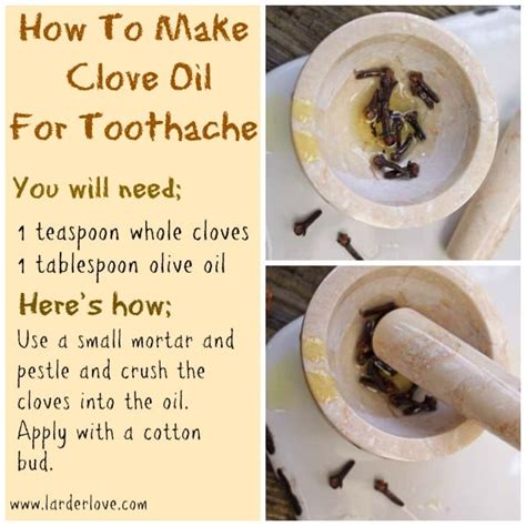 How To Make Your Own Clove Oil For Toothache