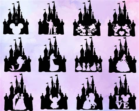 Disney Castle Stencils