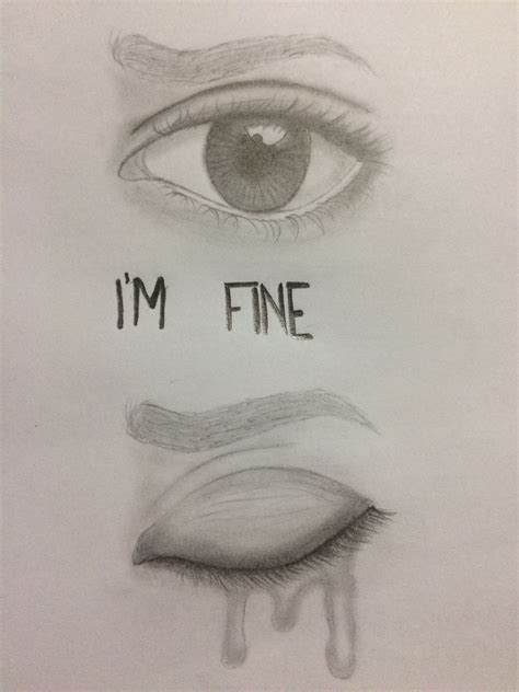 √ Easy Pencil Drawings Of Sadness