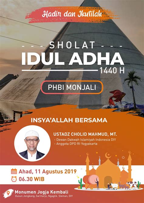 Spanduk Sholat Idul Adha