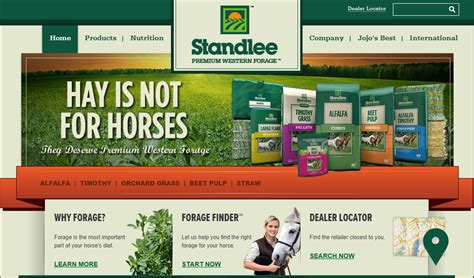 Standlee Premium Western Forage Launched Its New Website Visit Us