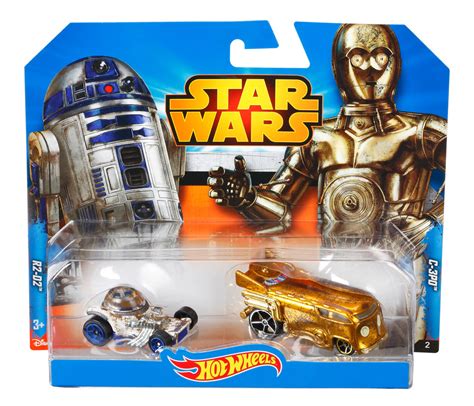 C 3po Rust R2 D2 And C 3po Star Wars Hot Wheels 2014 Two Pack