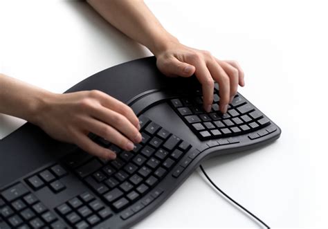 Microsoft Ergonomic Full Size Wired Mechanical Keyboard Black