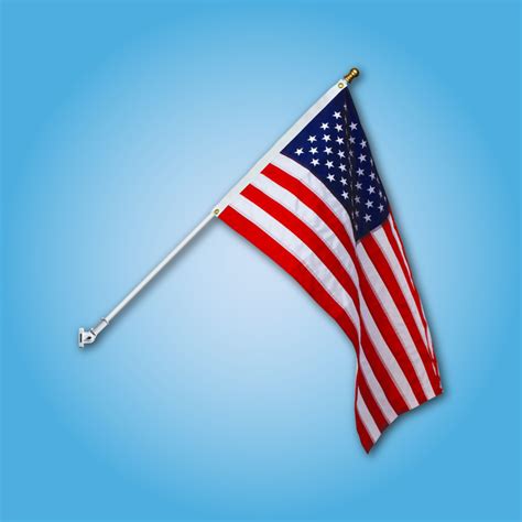 American Flag And Spinning Pole Set Custom Flag Company