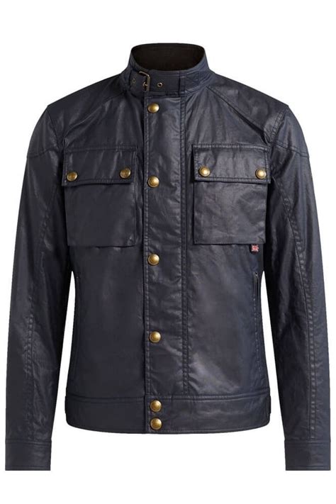 Belstaff Racemaster Jacket Dark Navy Clothing From Michael Stewart