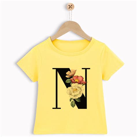 Милая Одежда для девочек милые летние желтые футболки с круглым